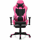 PU Leather Gaming Chair with USB Massage
