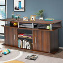 63 Inch TV Entertainment Console Center with 2 Cabinets