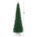 PVC Artificial Slim Pencil Christmas Tree