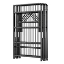 Twin/Full/Queen Size Foldable Metal Platform Bed with Tool-Free Assembly