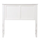 Solid Wood Flat Panel Headboard for Twin-size Bed