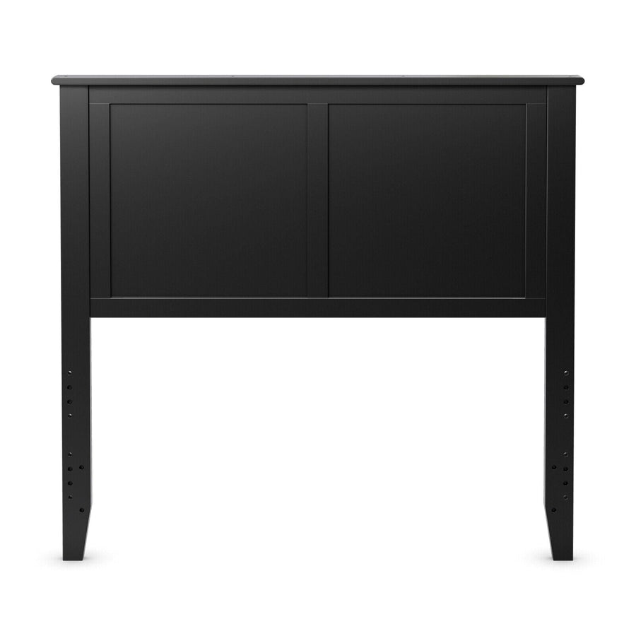 Solid Wood Flat Panel Headboard for Twin-size Bed