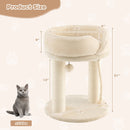 Cat Climbing Tree with Plush Perchs and Scratching Post