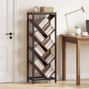 9-Tier Freestanding Bookcase for Hardcover Books