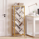 9-Tier Freestanding Bookcase for Hardcover Books