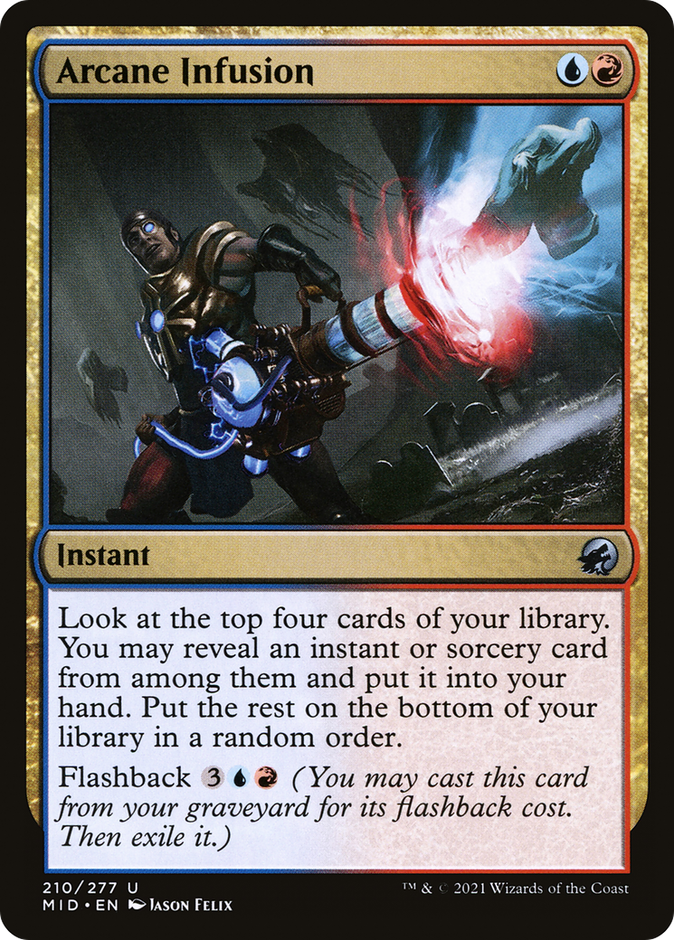 Arcane Infusion (MID-210) - Innistrad: Midnight Hunt