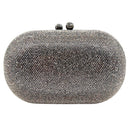 Hot-studded Evening Clutch With A Chain Strap For Banquets