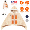 Wearable Heated Blanket with 8 Heating Zones and 3 Temp Levels