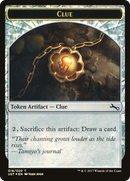 Clue // Clue (UST-018) - Unstable Tokens Foil