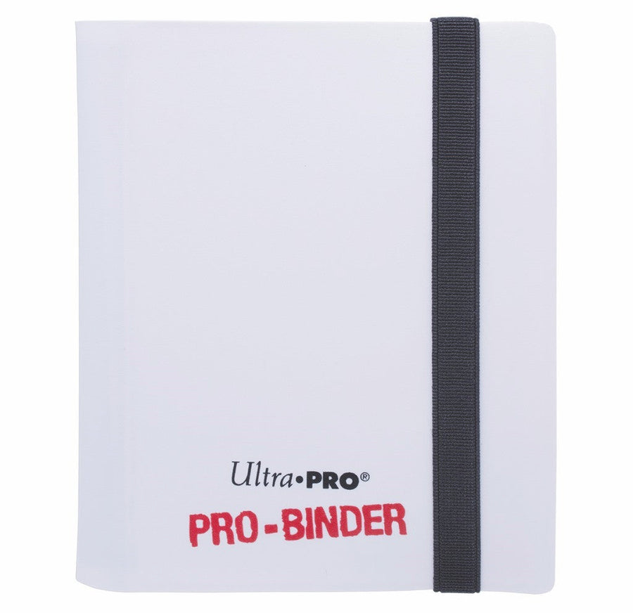 Ultra PRO: 2-Pocket Side-Loading PRO Binder (White)