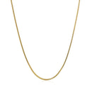 14k Yellow Gold Franco Chain 0.9mm