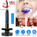 5W Cordless Dental LED Curing Light Lamp 1500mw/cm2