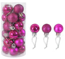 Christmas Decoration Shiny Matte Christmas Ball