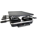 Raclette Grill for 8 People with Reversible Non-Stick Griddle