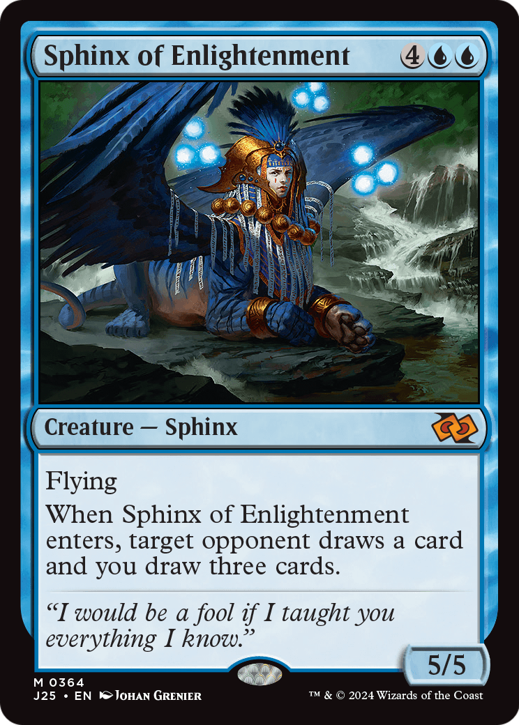 Sphinx of Enlightenment (J25-364) - Foundations Jumpstart