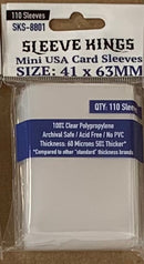 Sleeve Kings Mini USA Card Sleeves (41x63mm) - 110 Pack, -SKS-8801