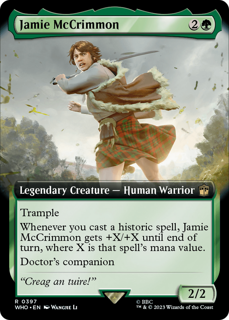 Jamie McCrimmon (WHO-397) - Doctor Who: (Extended Art) Foil