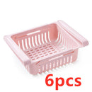 Stretchable Multifunction Refrigerator Storage Basket