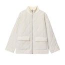 Loose, Oversized Quilted Lightweight Cotton-padded Jacket