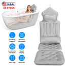 Full Body Bath Pillow with Lumbar Support & Suction Cups