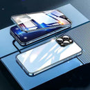 Suitable For 14 Mobile Phone Case Double-sided Magnetic Glass