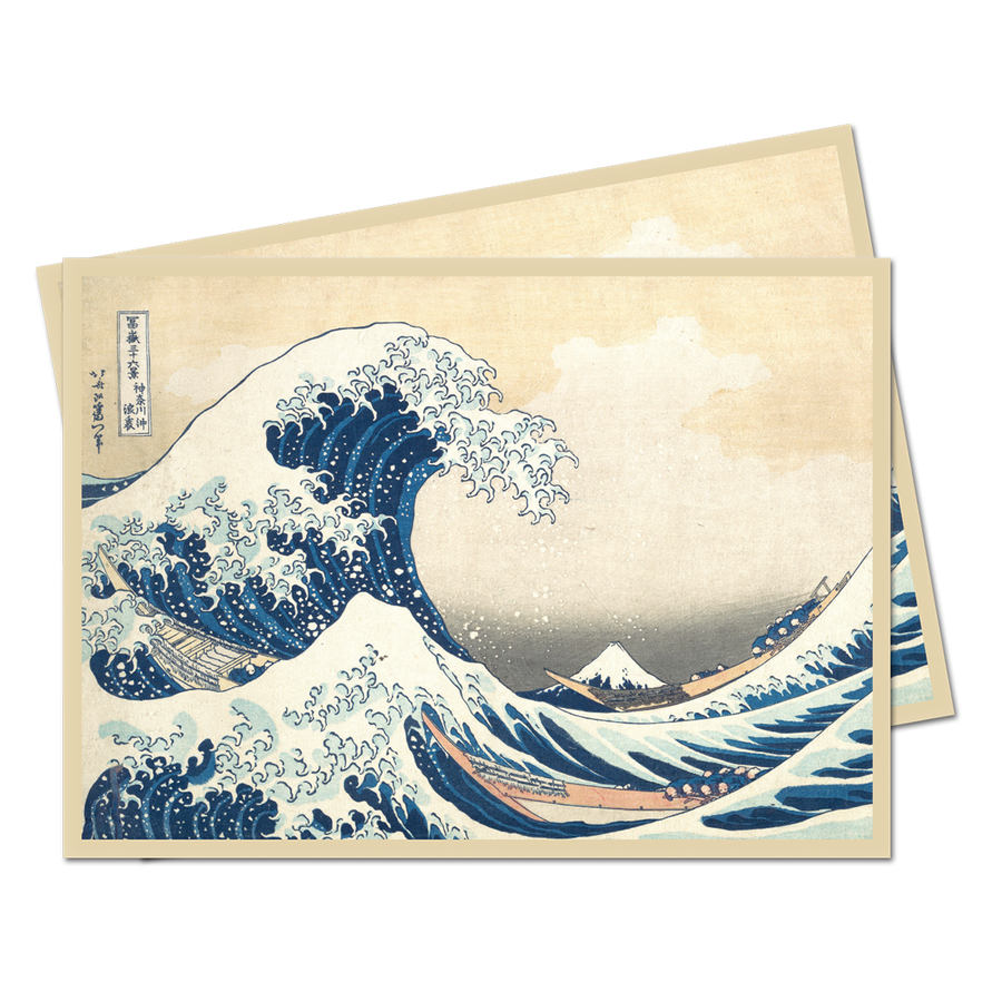 Ultra PRO: Standard 65ct Sleeves - Fine Art (The Great Wave Off Kanagawa)