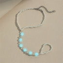 Summer Beach Beaded Foot Ornaments