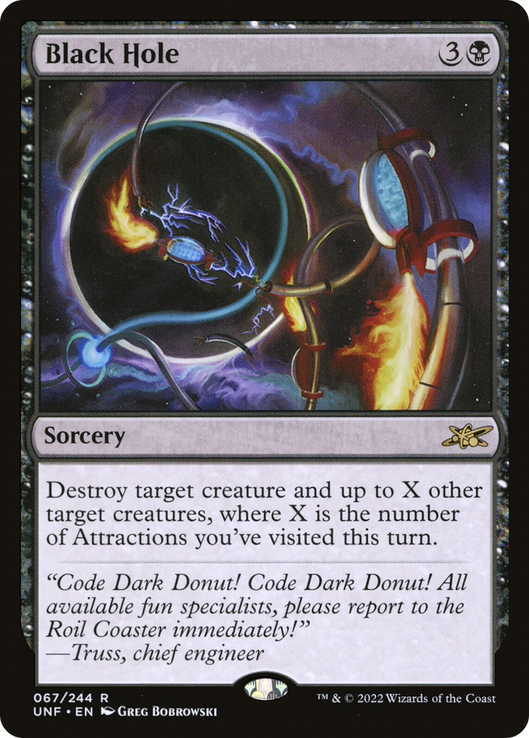 Black Hole (UNF-067) - Unfinity Foil