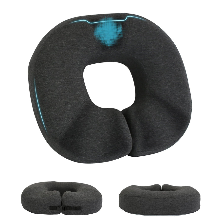 Donut Pillow Seat Cushion Memory Foam Donut Chair Cushions ErgonomicÊSeat Cushion Pad for Coccyx Prostate Sciatica Pelvic Floor Pressure Sores Office