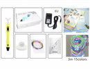 Children's 3D Printing Pen and Brush Toy Set
