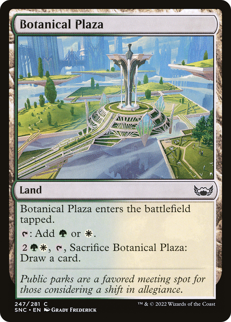 Botanical Plaza (SNC-247) - Streets of New Capenna