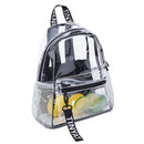 Transparent Backpack Women Fashion Water Repellent