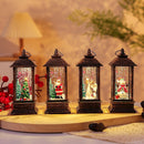 Christmas Santa Claus LED Oil Lamp Night Light