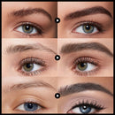 Waterproof And Sweat-proof Distinct Look Three-dimensional Line Carving Triangle Eyebrow Pencil