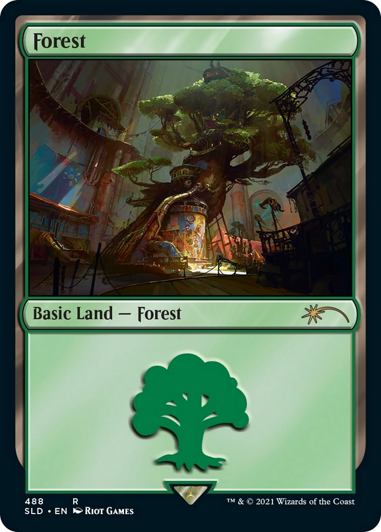 Forest (SLD-488) - Secret Lair Drop Foil