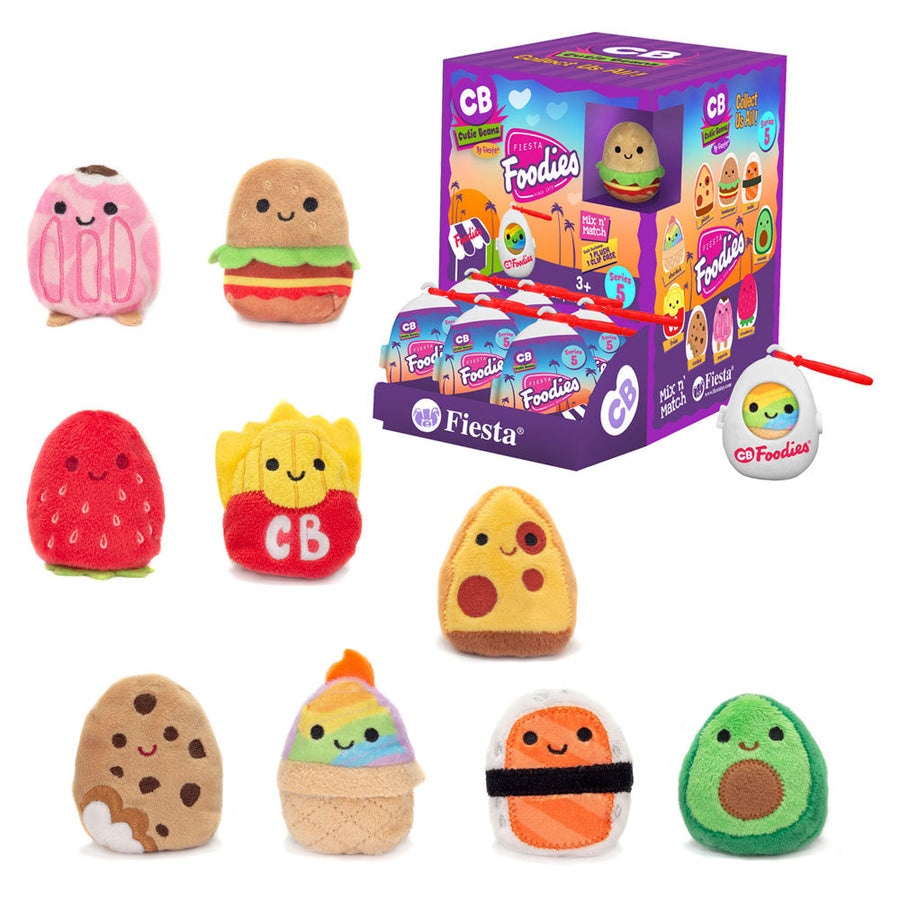 Fiesta: Cutie Beans Foodies Series 5 - 1 Blind Plastic Egg with 3