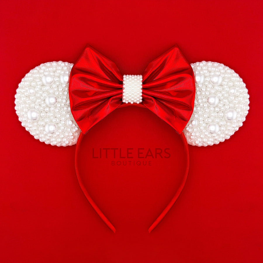 Christmas Pearls Sparkle Ears