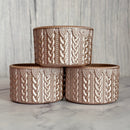 ROSE GOLD MACRAME Tumbler Boot -fits 20-40oz