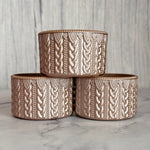 ROSE GOLD MACRAME Tumbler Boot -fits 20-40oz