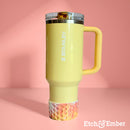 Apricot Crisp WAFFLE Tumbler Boot -fits 20-40oz