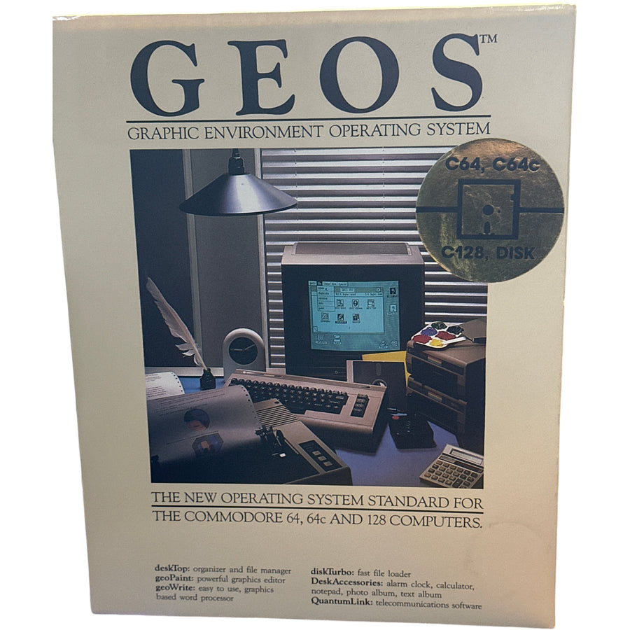 GEOS Software Package For Commodore 64/128