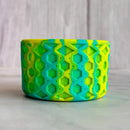TROPICAL TEAL REMIX WAFFLE Tumbler Boot -fits 20-40oz New!