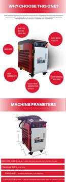 1500W Handheld Fiber Laser Welding Machine GW Water Cooling Portable For Welding Metal Carbon Stainless Steel Aluminum Solder