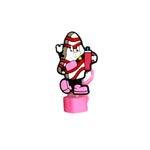 Trendy christmas Cake Straw Topper