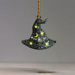 Wicked Glam Witch Charm - Tumbler Handle Charm