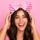 Pink Piglet Fur Ears