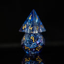 Enchanted Waters Shattered Glass Dice Set