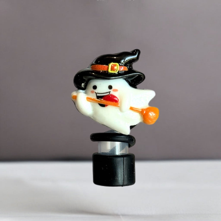 Ghost Straw Topper Black