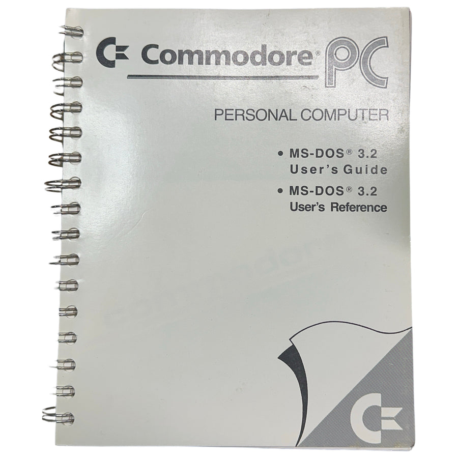 MS-DOS 3.2 USERS GUIDE - Commodore 64/128