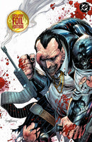 [FOIL] ABSOLUTE BATMAN #24 TYLER KIRKHAM BATTLE DAMAGED PENGUIN EXCLUSIVE VIRGIN VAR (09/23/2026)